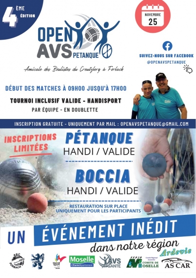 Open AVS Ptanque - Boccia